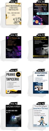 ulotki A6 reklamowe firmowe 100 szt różne wzory USŁUGI BUDOWLANE na Arena.pl