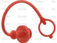 Stauff Zaślepka Czerwony PVC Pasuje do 1/2''