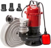 POMPA WODY CZYSTEJ SZAMBA BRUDNEJ ROZDRABNIACZEM ZATAPIALNA PŁYWAK WĄŻ