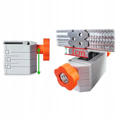 10 x UCHWYT DO POZIOMOWANIA sufitu podwieszanego SHORT GRIP profil na Arena.pl