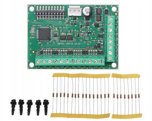 Ekspander 8 wejść Satel INT-E do systemu Integra Versa Perfecta Grade 3 na Arena.pl
