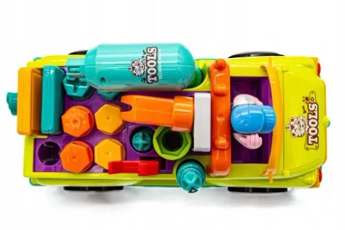 Auto samochód do rozkręcania i skręcania narzędzia zestaw prezent dzieci na Arena.pl