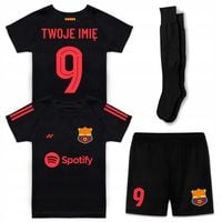 Strój Piłkarski Barcelona Dla Dzieci z Własnym Imieniem i Numerem