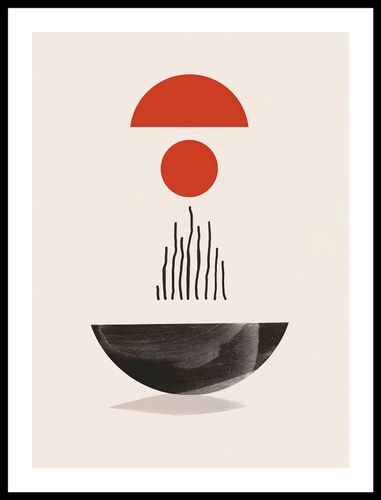 Plakat 40x55cm Półokrągła Forma na Arena.pl