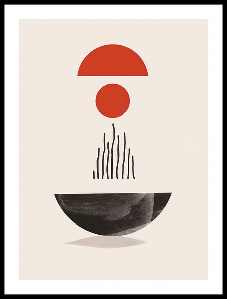 Plakat 40x55cm Półokrągła Forma zdjęcie 3