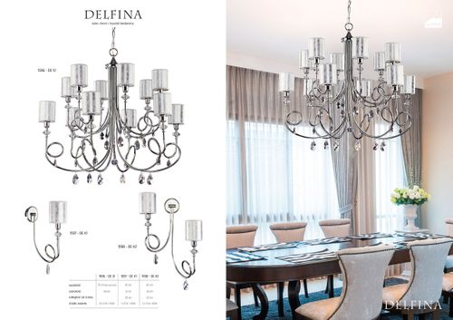 Kinkiet DELFINA DE K2 CH 1598 Jupiter na Arena.pl
