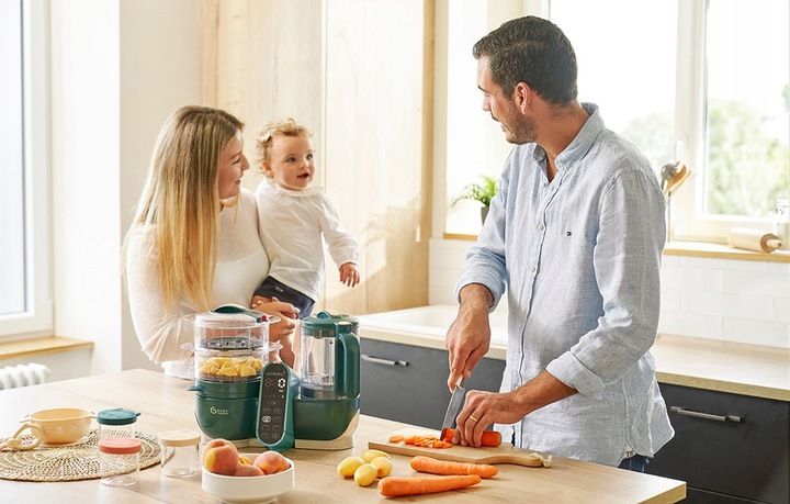 BABYMOOV 6W1 ROBOT KUCHENNY DO GOTOWANIA ZDROWEJ POSIŁKÓW DLA DZIECI 500W zdjęcie 7