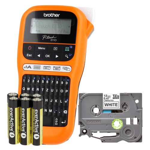 Drukarka etykiet Brother P-touch E110 20 mm/sek na Arena.pl