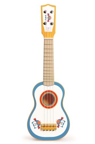 Scratch Drewniana Gitara UKULELE Sówka na Arena.pl