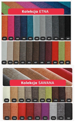 Narożnik Kalifornia rogówka ruchome zagłówki dwa wzory do wyboru na Arena.pl