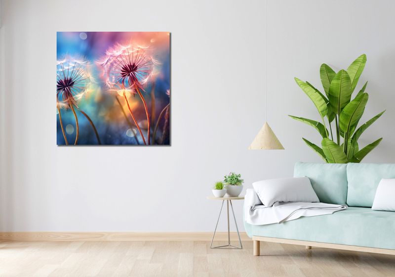 Obraz 90x90cm Delikatna Magia zdjęcie 2