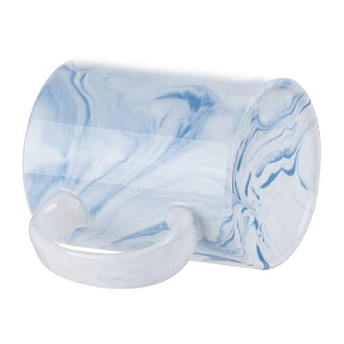 Kubek 330 ml do sublimacji - niebieski marmur na Arena.pl