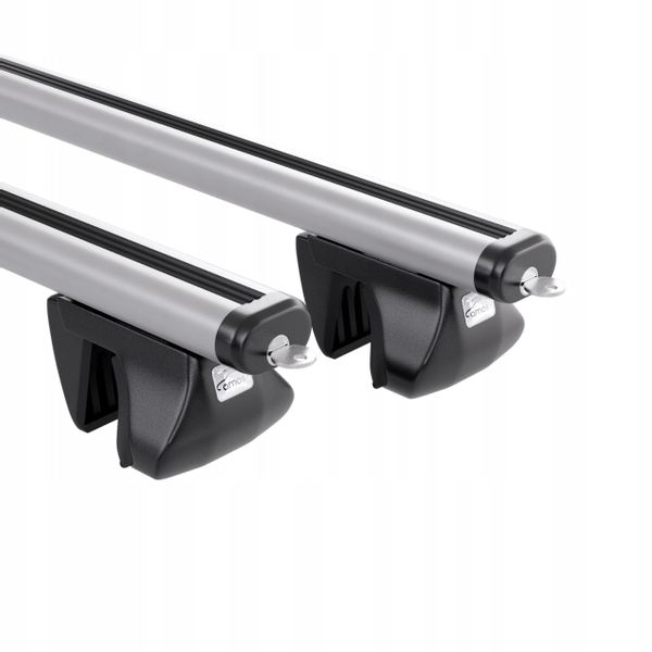 Bagażnik aluminiowy na relingi do KIA Carens mk II MPV 5d (2002-2006r) zdjęcie 3