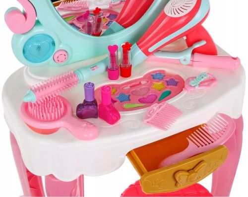 INTERAKTYWNA TOALETKA DLA DZIEWCZYNKI KSIĘŻNICZKI TABORET SUSZARKA ZDZ7938 na Arena.pl