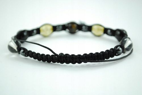 Bransoletka makrama znak zodiaku LEW zodiak na Arena.pl