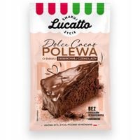 Lucatto Dolce Cacao Polewa o smaku deserowej czekolady 100 g