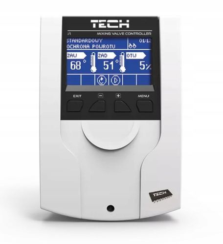 STEROWNIK REGULATOR ZAWORU MIESZAJĄCEGO I POMPY OBIEGOWEJ I-1 ST-431N TECH na Arena.pl