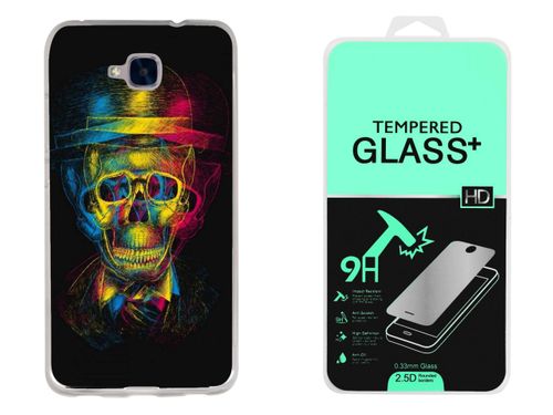 HUAWEI HONOR 7 LITE | Etui smartfon CASE + Szkło na Arena.pl