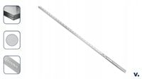 Listwa spadkowa VOGI INOX PRAWA - 150 cm