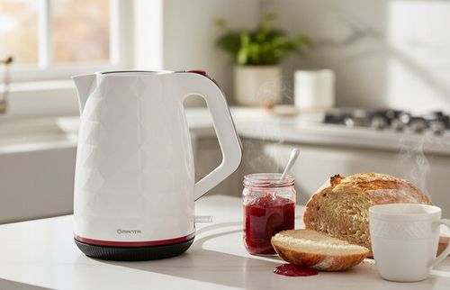 CZAJNIK ELEKTRYCZNY bezprzewodowy BIAŁY CICHY 2200W BEZ BPA FREE 1,7L na Arena.pl