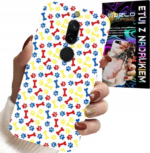 ETUI DO XIAOMI REDMI 8 - ŁAPKI KOŚCI PIES PATROL BAJKI + SZKŁO na Arena.pl