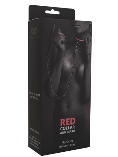 red collar and leash na Arena.pl