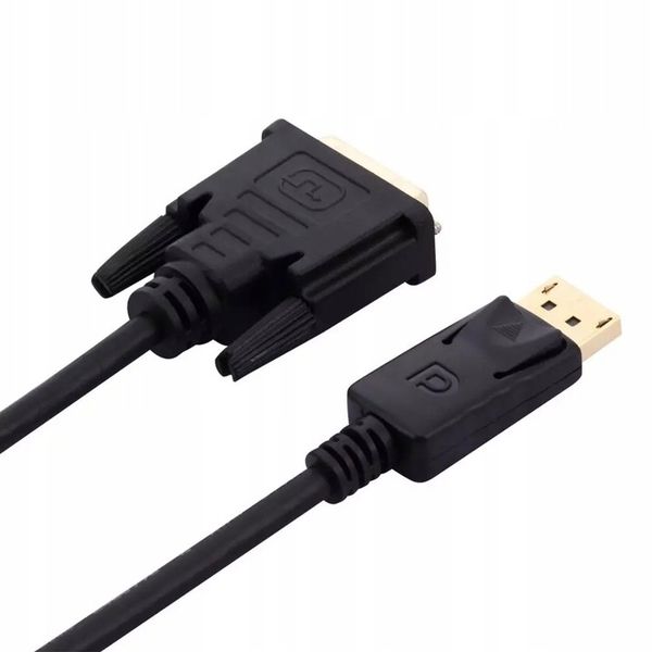 KABEL KONWERTER DISPLAYPORT DP - DVI FULLHD 1,8M zdjęcie 10