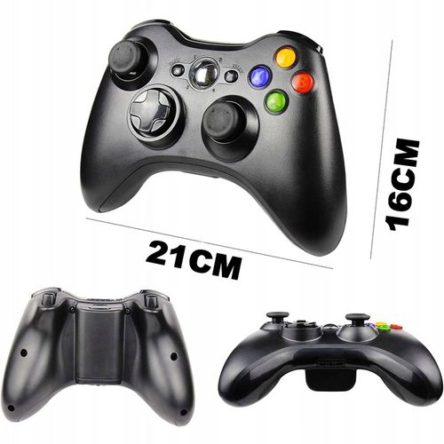 PAD do PC XBOX 360 BEZPRZEWODOWY KONTROLER + ODBIORNIK USB CZARNY na Arena.pl