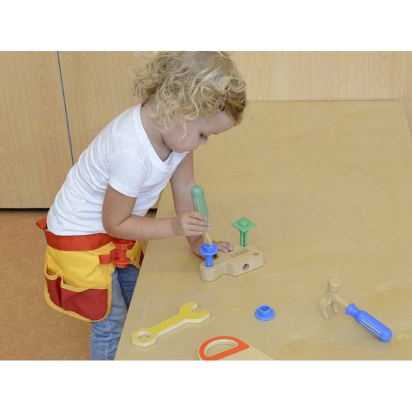 MASTERKIDZ Pas Z Narzędziami Stolarza 12 Elementów zdjęcie 5