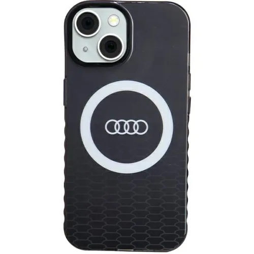 Etui Audi IML Big Logo MagSafe na iPhone 15 / 14 / 13 - czarne na Arena.pl