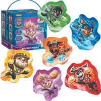 Puzzle 4-6-8 Elementy ”Psi Patrol - Bohaterowie” Sześć Układanek Zestaw