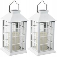 2x Latarenka ogrodowa LED SOLARNA Lampion SuperLED