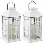 2x Latarenka ogrodowa LED SOLARNA Lampion SuperLED