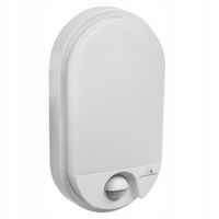 Lampa LED z czujnikiem ruchu zmierzchu zewnętrzna IP54 kinkiet ścienny