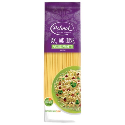 POLMAK Tak, jak lubię Makaron płaskie spaghetti 400 g na Arena.pl