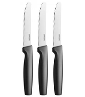 FISKARS ZESTAW KOMPLET 3 NOŻY OBIERANIA KROJENIA WARZYW OSTRE W PUDEŁKU