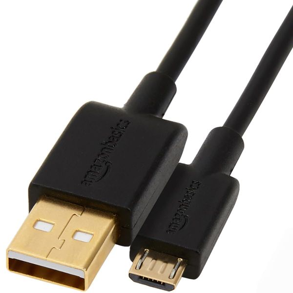 Kabel AmazonBasic USB - microUSB typ B 3 m czarny zdjęcie 10