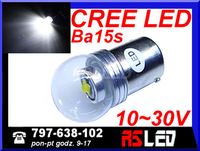 żarówka LED P21W ba15s Cree X-PE 12v 24v dzienne DRL TIR BUS Jakość