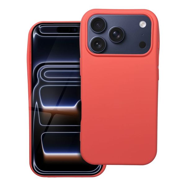 Futerał SILICONE do IPHONE 17 Pro brzoskwiniowy zdjęcie 1