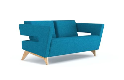 Sofa Loop 158cm niebieska  D2 na Arena.pl