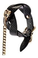guilty pleasure lunar braided leash and collar