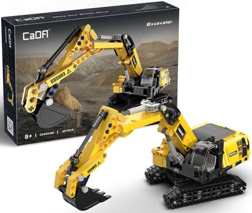 KLOCKI KONSTRUKCYJNE POJAZD BUDOWLANY KOPARKA 467 na Arena.pl