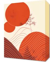 Obraz 30x40cm Ciepło Czerwieni