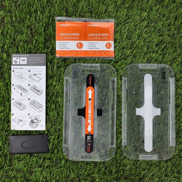 Szkło hartowane Spigen do iPhone 13 /Pro EZ PR 2P zdjęcie 9