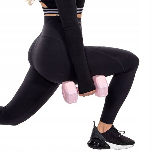 HANTLE 2x2kg ZESTAW CIĘŻARKI HANTELKI DO ĆWICZEŃ W DOMU HEKSAGONALNE na Arena.pl