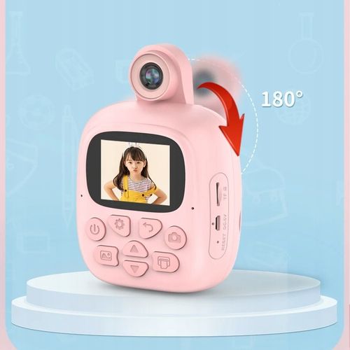 Aparat dla dzieci z drukarką NATYCHMIASTOWY prezent na dzień dziecka na Arena.pl