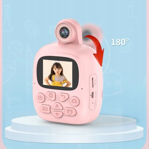 Aparat dla dzieci z drukarką NATYCHMIASTOWY prezent na dzień dziecka zdjęcie 7