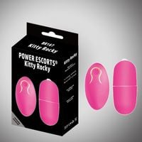 wibrator   kitty rocky remote control pink
