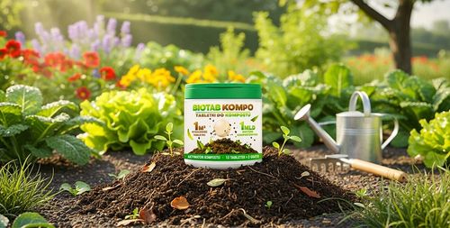 BioTab KOMPO tabletki do kompostowania aktywator kompostu na 14 m3 na Arena.pl