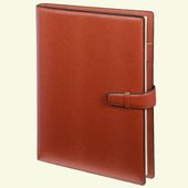 notes notatnik brązowy a4 w kratkę z wymiennym wkładem 200 stron drops